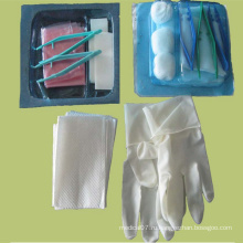 Одноразовый стерильный комплект для медицинского применения